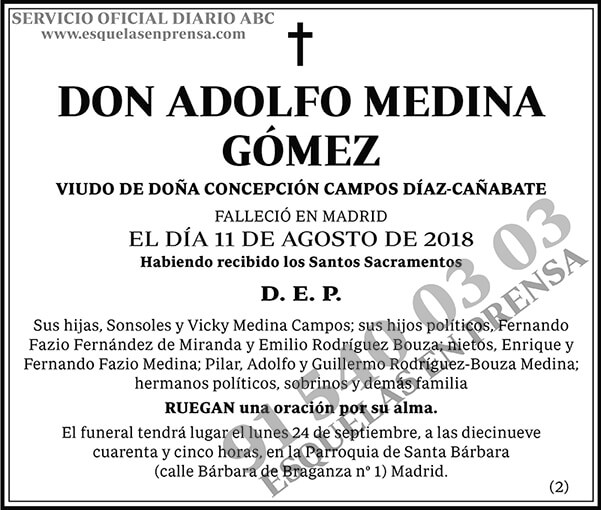 Adolfo Medina Gómez